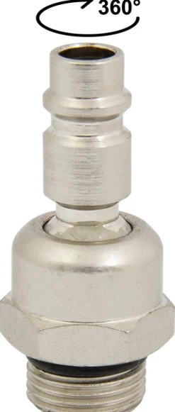 Nivelliitin ProMaster 3/8" ulkokierteellä 360 astetta