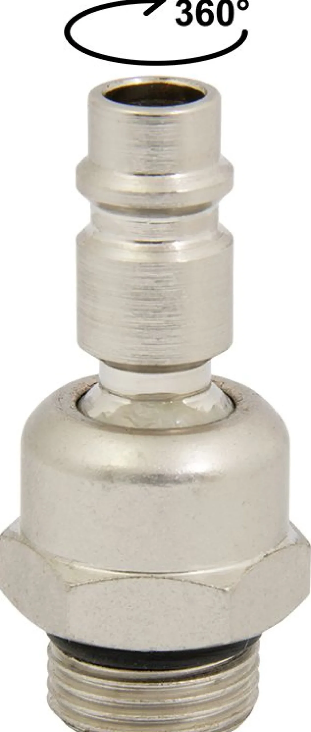 Nivelliitin ProMaster 3/8" ulkokierteellä 360 astetta