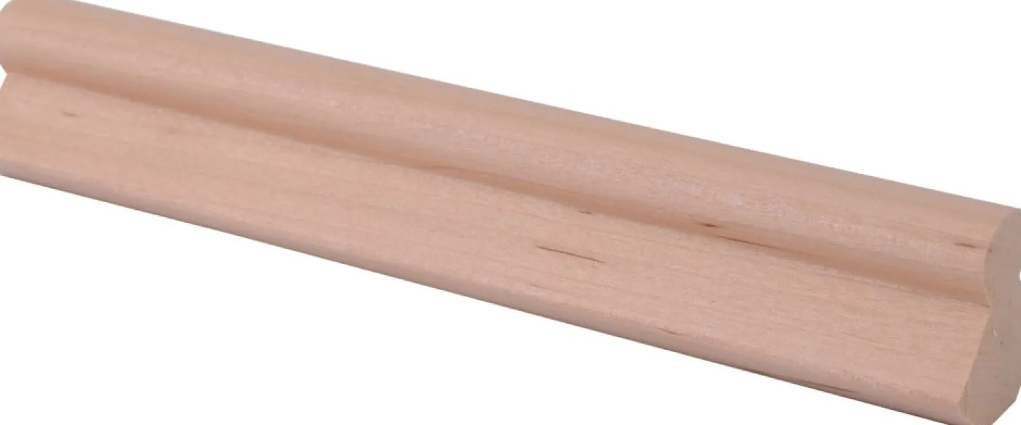 Nurkkalista Maler SPA 25x25x2400mm tervaleppä puuvalmis
