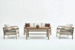 Oleskeluryhmä Linento Garden Morento, 5-istuttava, beige