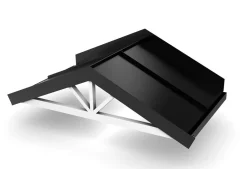 Ovikatos Designtak Open Angled eri kokoja ja eri värejä