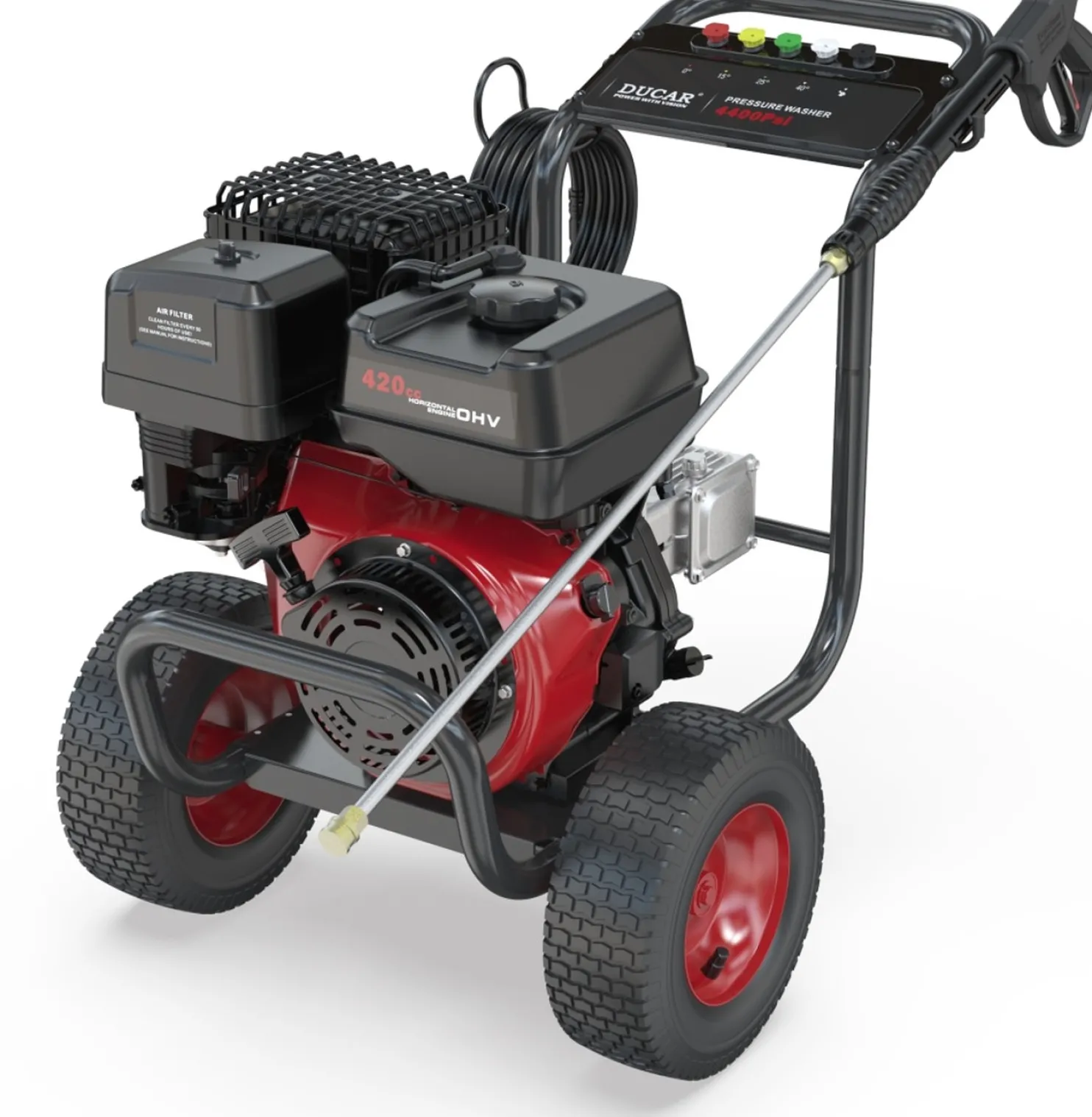 Painepesuri Ducar DGPW44T 303bar polttomoottori