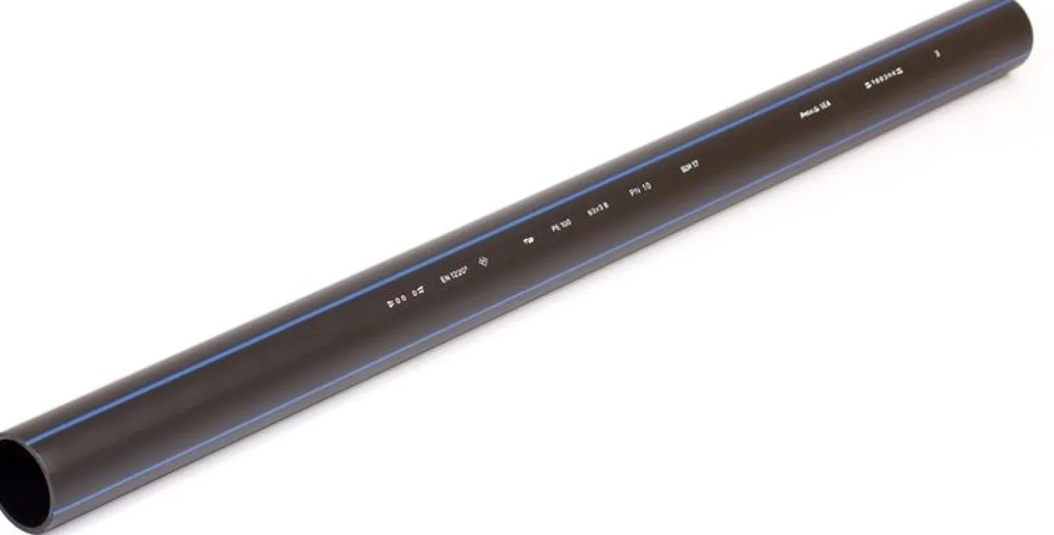 Painevesiputki Pipelife PE siniraitainen PN10 PE100 SDR17eri vaihtoehtoja