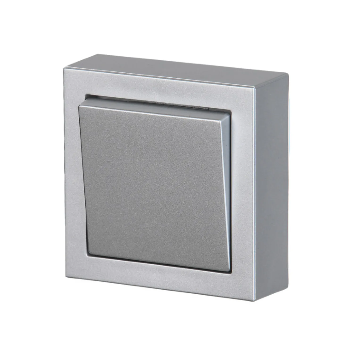 Painike ABB Impressivo - 1/10AX/250V/IP21 PPJ 2X alumiini