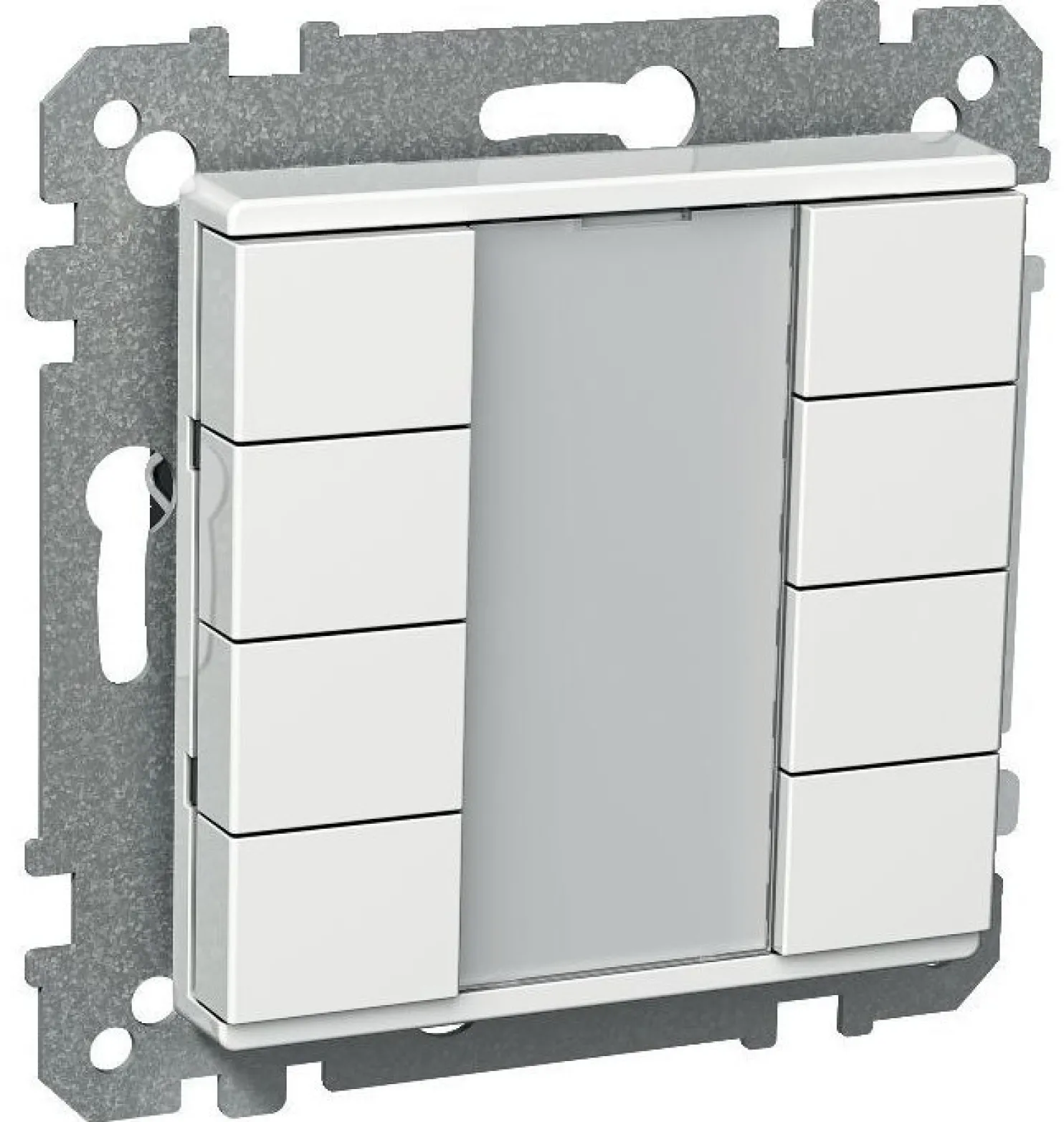 Painike KNX 8-osainen P 8 T USE UK valkoinen Exxact