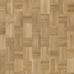 Parketti Tarkett Noble Tammi Classic, ruutulauta, luonnollinen, mattalakattu