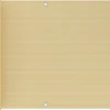 Parvekkeen suoja beige 75x400 cm hdpe