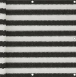 Parvekkeen suoja hdpe 90x300 cm antrasiitti ja valkoinen
