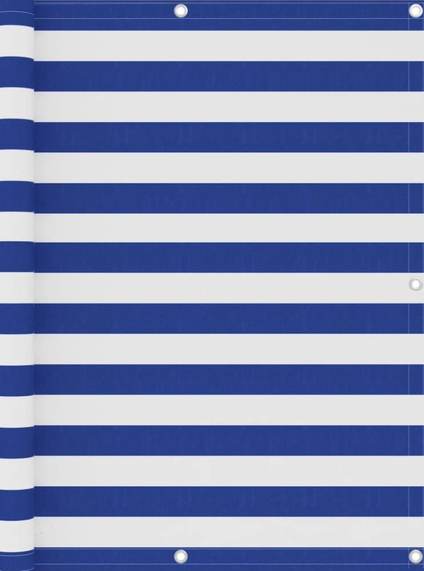 Parvekkeen suoja sinivalkoinen 120x400 cm oxford kangas