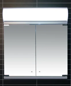 Peilikaappi LED-valaisimella Tammiholma Monza 60x62 cm 28 W vikavirtasuojakytkin