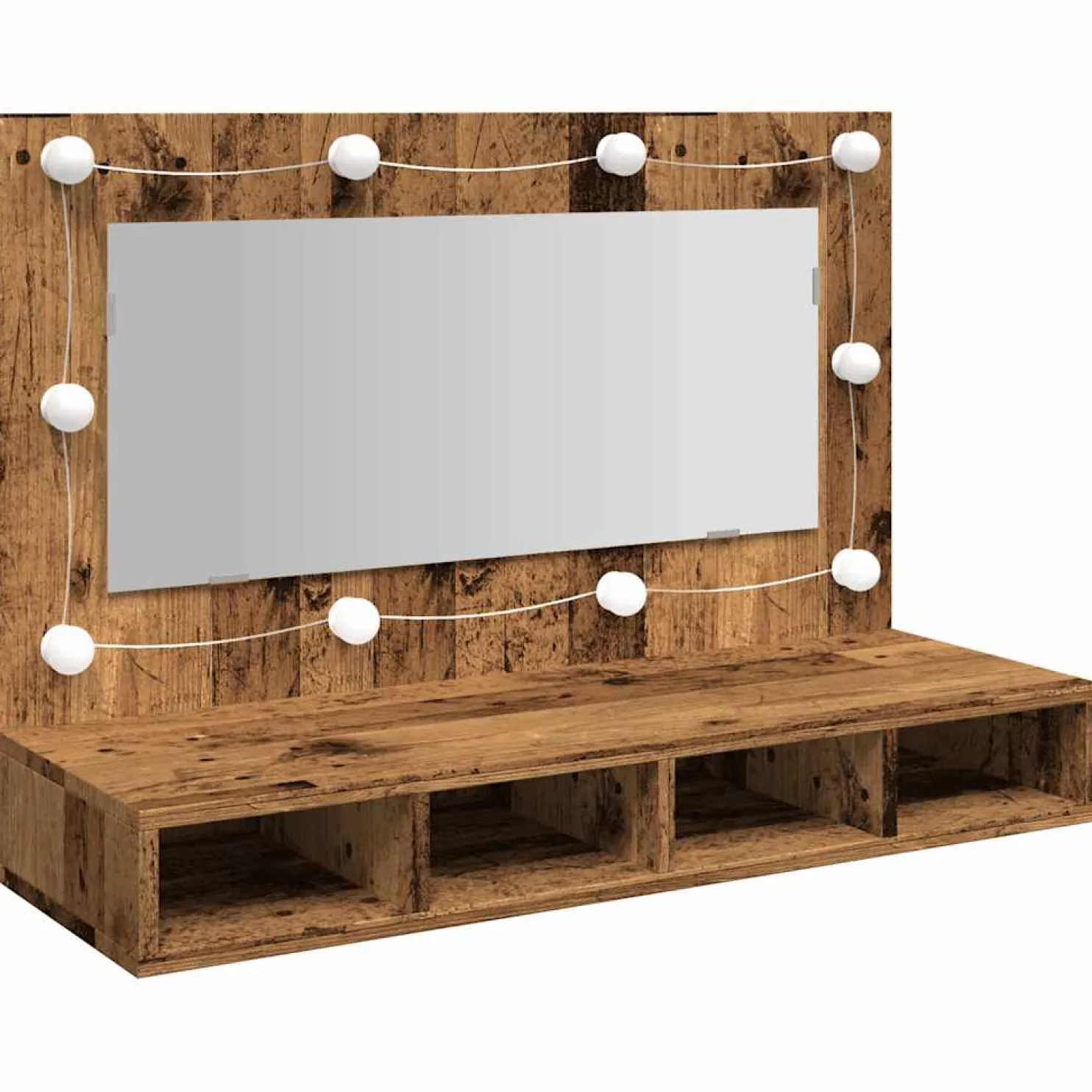 Peilikaappi LED-valoilla, 90x31,5x62 cm, eri värejä (15395)