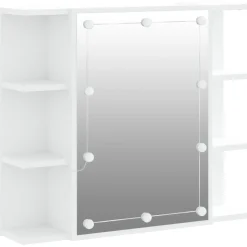Peilikaappi LED-valoilla, 70x16,5x60 cm, eri värejä (15393)