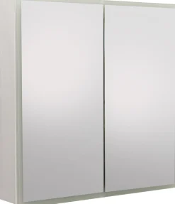 Peilikaappi LED-valolla Tammiholma Parma, 60x60 cm, 21.5 W, pistorasioilla, valkoinen