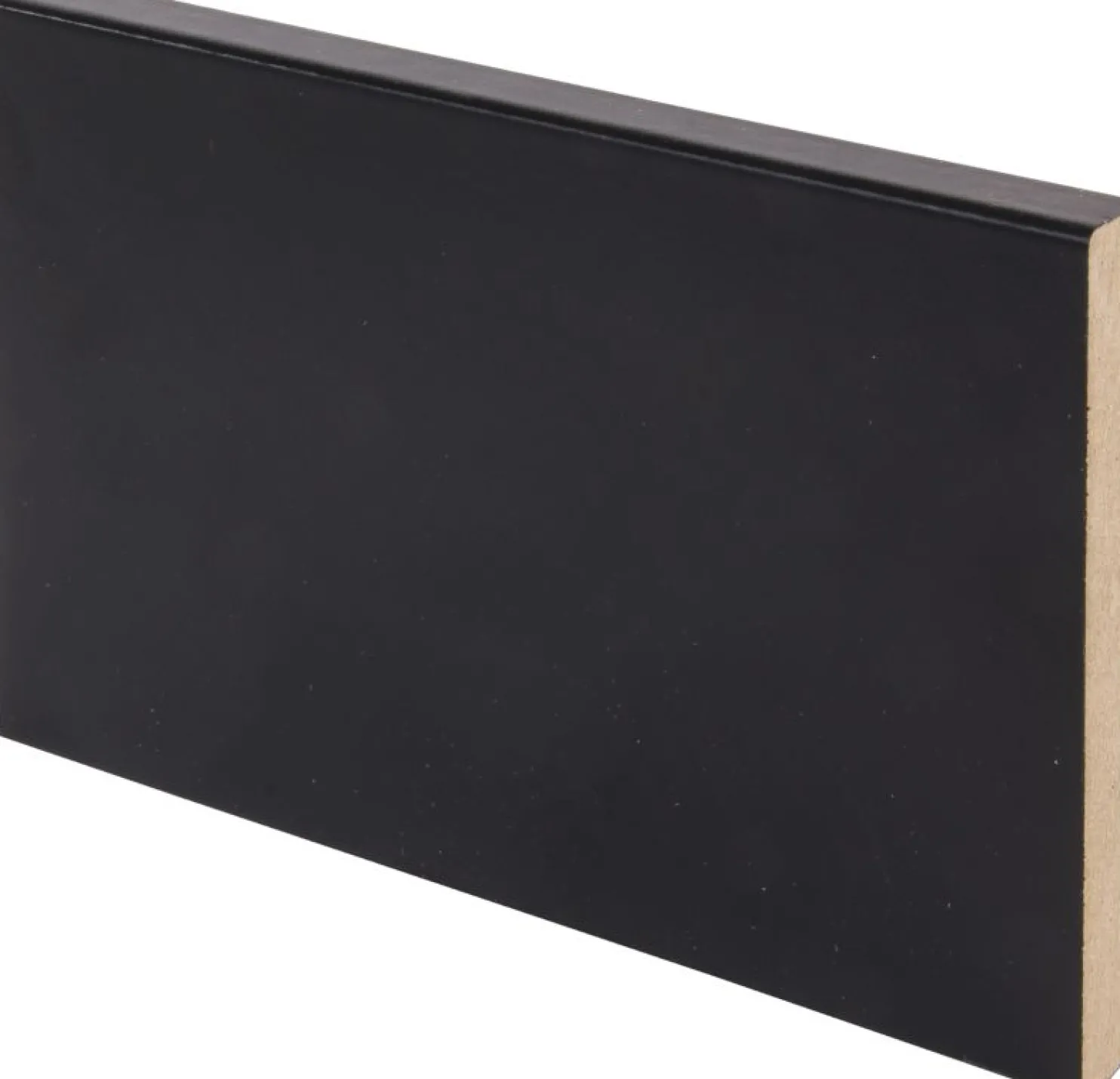 Peitelista Maler Aava 12x92x3300mm MDF musta