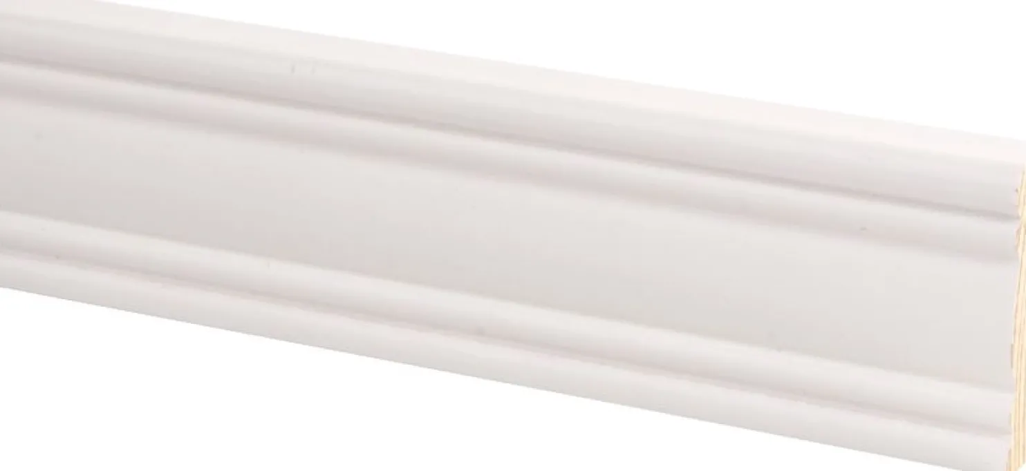 Peitelista Maler Smart Aura 12x42x3300mm mänty valkoinen