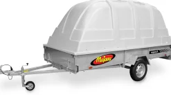 Peräkärry Majava M 5030 J LJ, 1350 kg, jarrullinen + Jaxal-kuomu