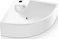 Pesuallas Bathco Oporto, Ø660mm, valkoinen