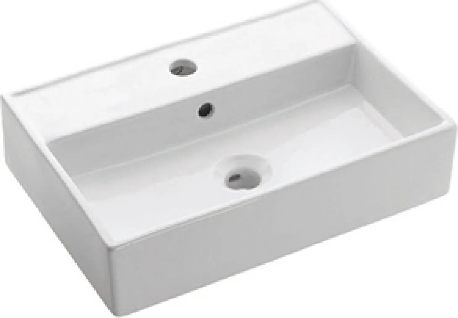 Pesuallas Bathco Turin, 500x350mm, valkoinen