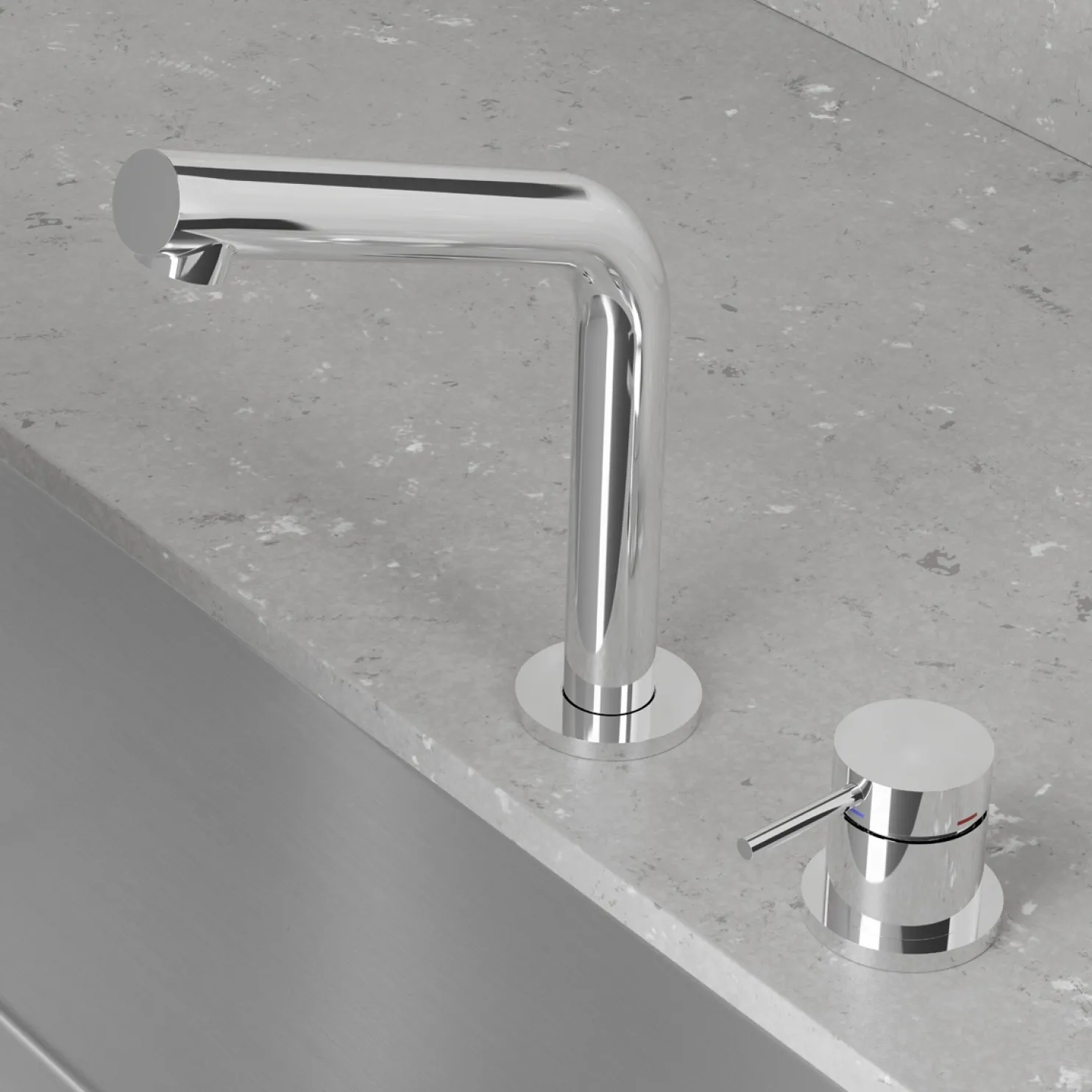 Pesuallashana Scandtap Harmonized B2 Classic, ruostumaton teräs
