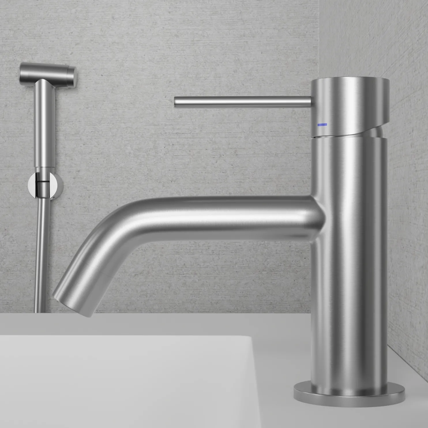 Pesuallashana Scandtap Steel Voyage B, bideesuihkulla, teräs