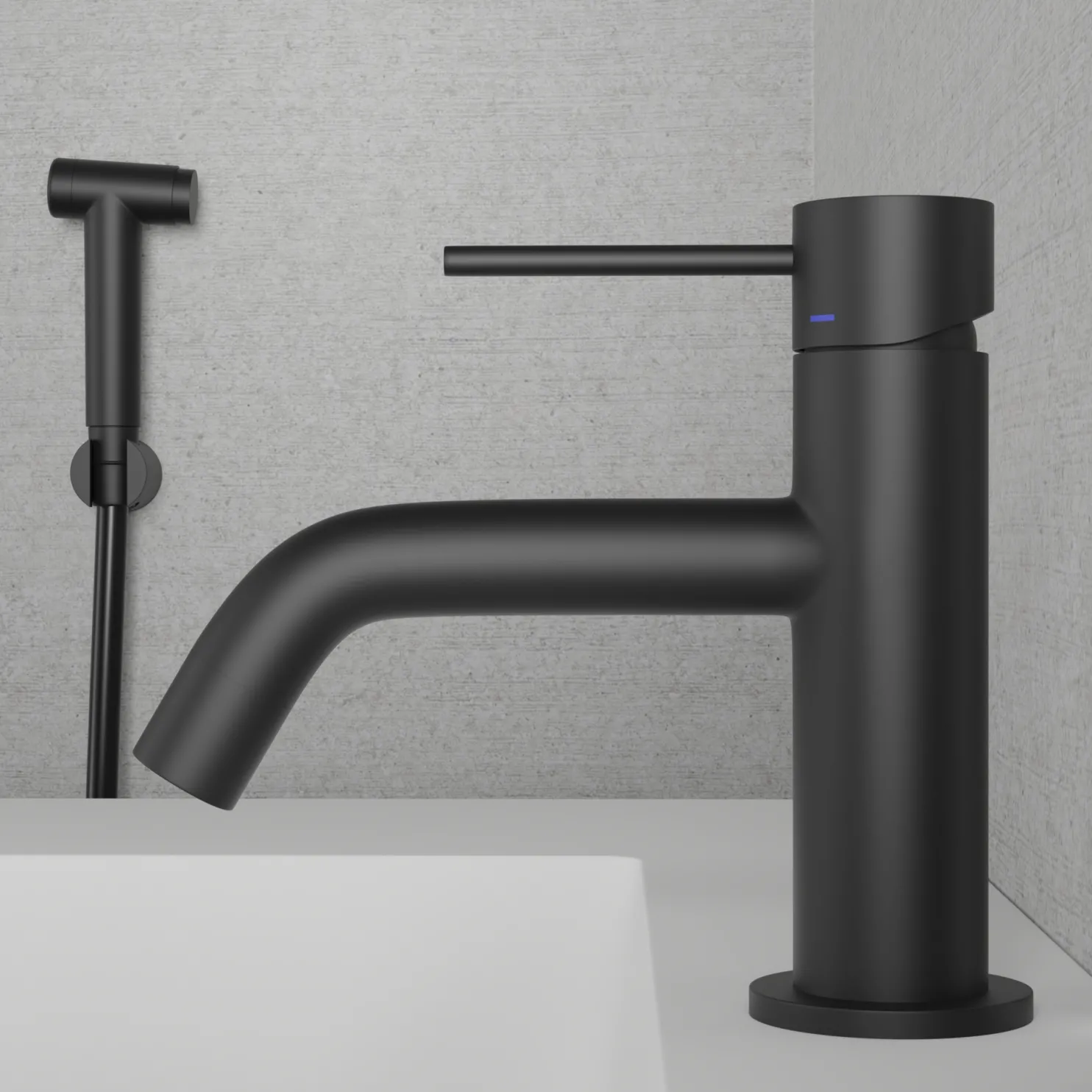 Pesuallashana Scandtap Voyage B Black, bideesuihkulla, musta