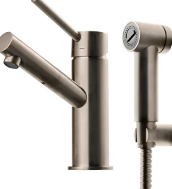 Pesuallashana Tapwell BI069 Brushed Nickel, bideesuihkulla, harjattu nikkeli