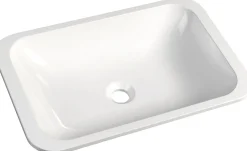 Pesuallas Interia Japura 55x36 cm, valkoinen