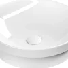 Pesuallas Interia ø43x12 cm, valkoinen