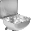 Pesuallas KWC Lokka 440x310 mm rst kääntyvällä ritilällä