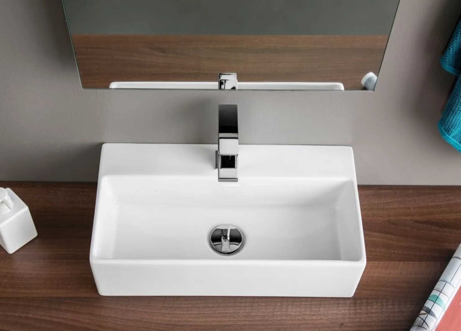 Pesuallas Lavabo Boxo 1080 Slim, 500x310mm, valkoinen