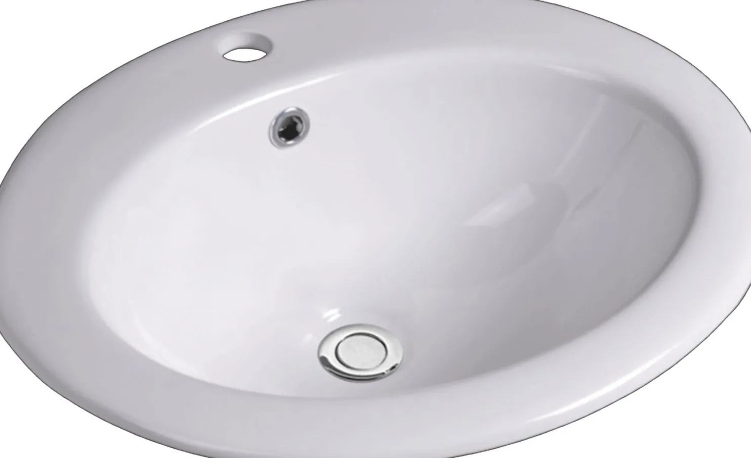 Pesuallas Lavabo Gino 51, 450x510mm, valkoinen