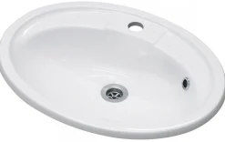 Pesuallas Otsoson Uppomarmo 510x380 mm valkoinen