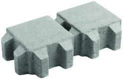 Pihakivi Lakka Nurmikivi 80 140x140x80 mm harmaa