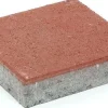 Pihakivi Rudus Kartanolaatta 60 278x278x60 mm sileä punainen