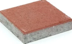 Pihakivi Rudus Kartanolaatta 60 278x278x60 mm sileä punainen