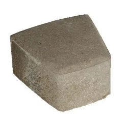 Pihakivi Rudus Klassikko iso kaarre 60 110x115x60 mm sileä harmaa