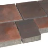 Pihakivisarja Rudus Roomalaiset pienet kivet 80 mm sileä punamusta