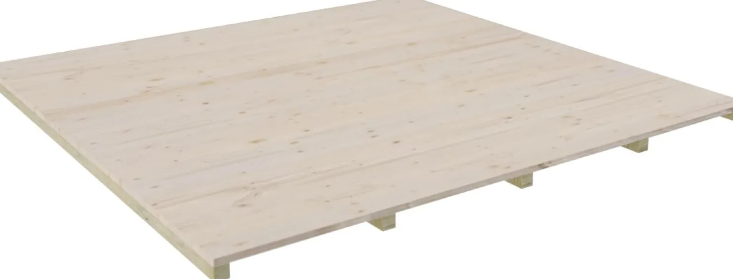 Pihavajan lattia Miljöökoriste 2x2m (Tee-se-itse)