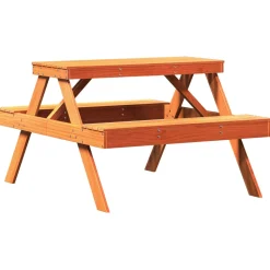 Piknik-/puutarhapöytä, 105x134x75 cm, eri värejä (33985)