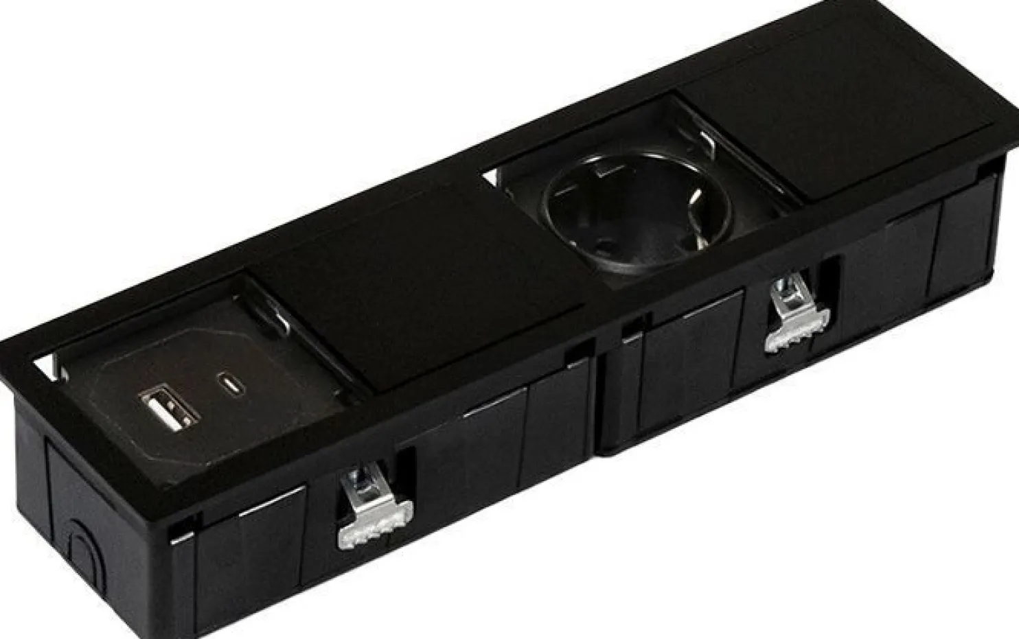 Pistorasia Limente MONO-2 USB, eri värejä