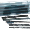 Pistosahanteräsarja Makita B-44410 puulle/metallille 10 osaa + kotelo