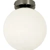 Plafondi Aneta Lighting Lido IP23 Ø 200x225 mm valkoinen, kromi