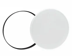 Plafondi Spectrum Nymphea Black & White Ø320mm 24W 115° CCT 3000/4000/6000K IP54 valkoinen/musta