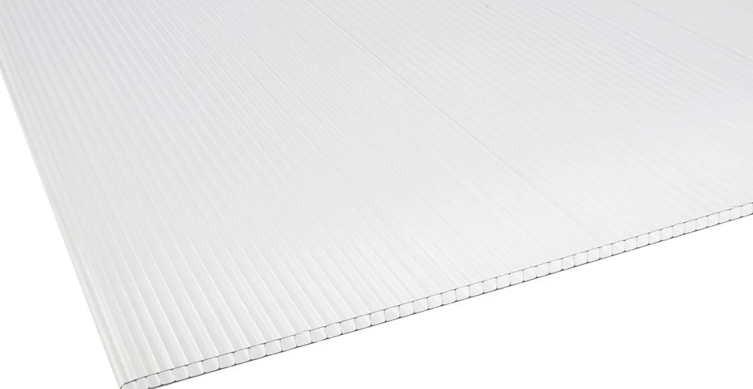 Polykarbonaattilevy Keraplast 6mm, kirkas, lev. 1050mm, määrämittainen