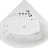 Poreamme Bathlife Rofylld Intro 1400x1400 mm valkoinen