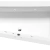 Poreamme Interia Andra Attraction Hydro, 1600x900x450mm, oikea, 240l, valkoinen