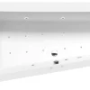 Poreamme Interia Andra Attraction Hydro-Air, 1800x900x450mm, vasen, 277l, valkoinen