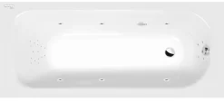 Poreamme Interia Laura Highline Hydro, 1600x700x390mm, 155l, valkoinen