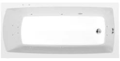Poreamme Interia Lily Active Hydro, 1500x700x390mm, 187l, valkoinen