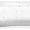 Poreamme Interia Lisa Attraction Hydro-Air, 1600x700x470mm, 245l, valkoinen